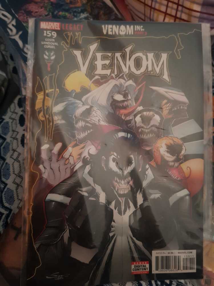 Venom - Marvel Comics (159 - Jan 2017) comic book collectible [Barcode 75960608626915911] - Main Image 2