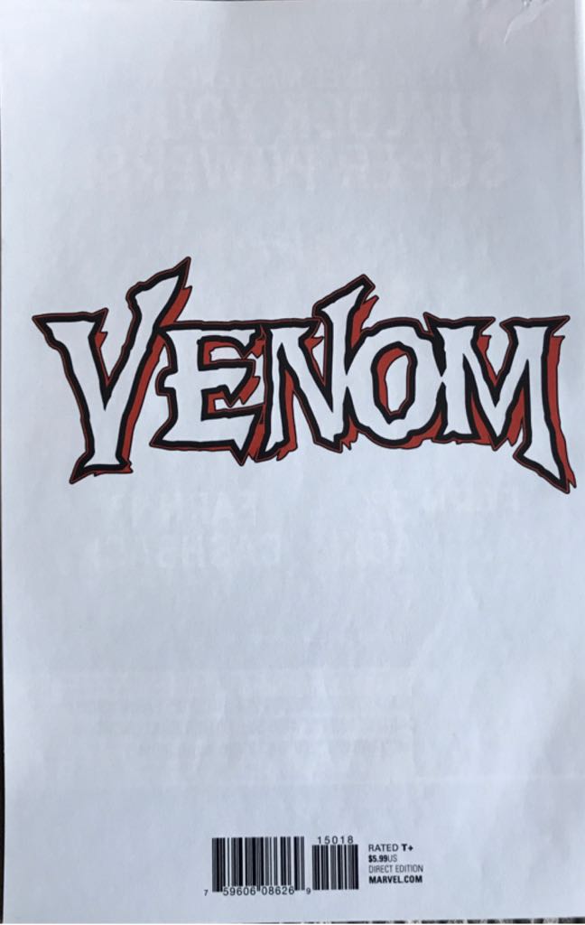 Venom  (150) comic book collectible [Barcode 75960608626915018] - Main Image 2