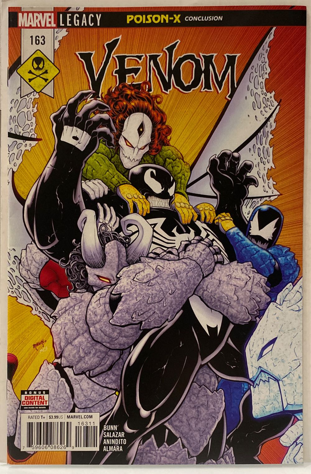 Venom (2017) - Marvel (163 - May 2018) comic book collectible [Barcode 75960608626916311] - Main Image 2