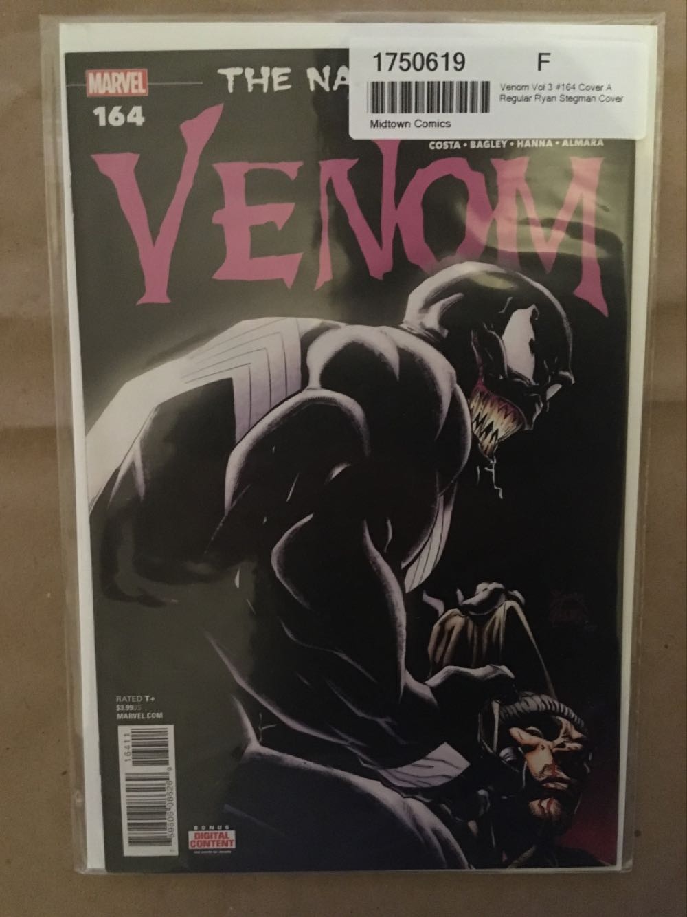 Venom - Marvel Comics (164 - Apr 2018) comic book collectible [Barcode 75960608626916411] - Main Image 2