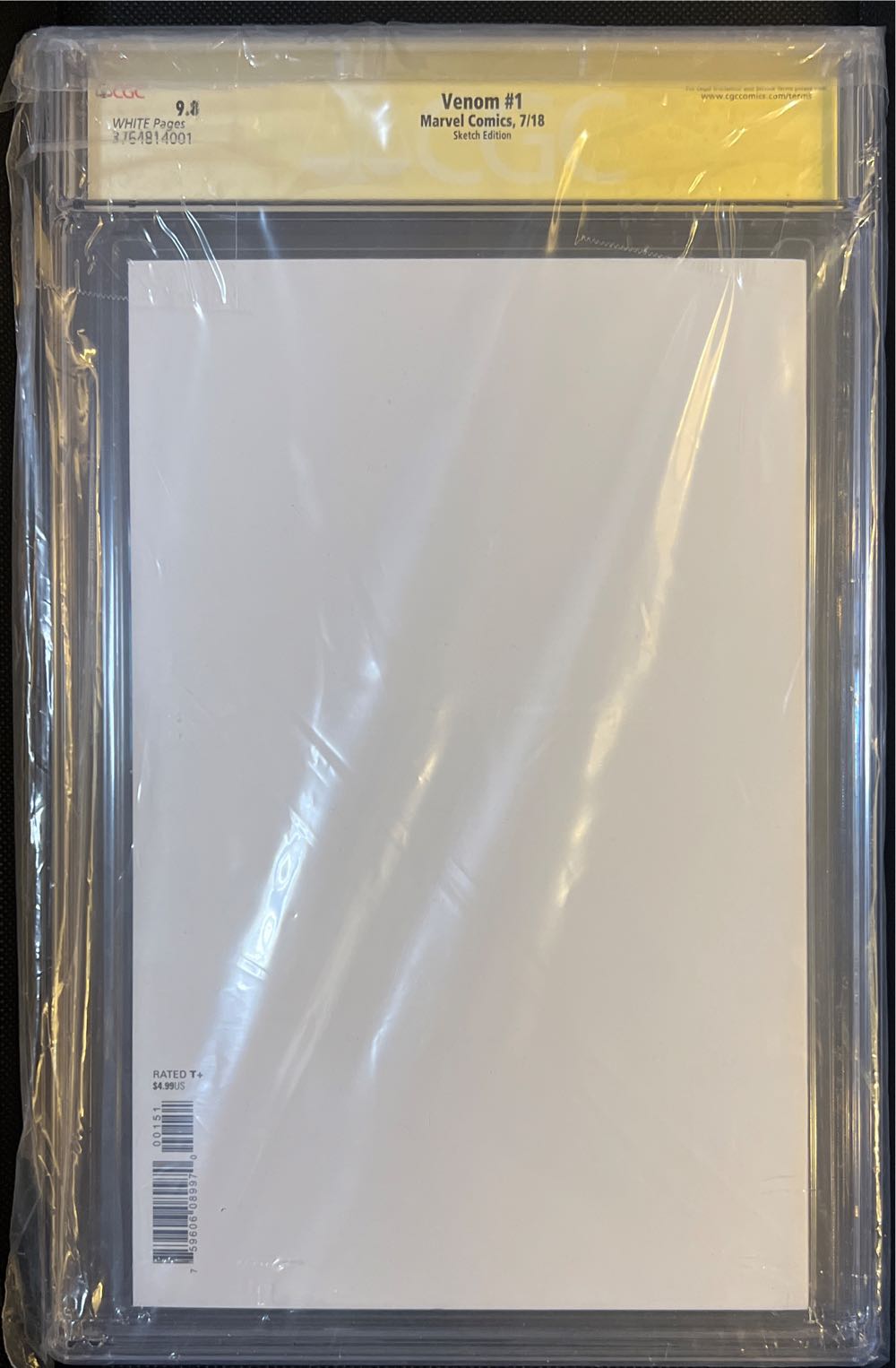 Venom vol. 4 - Marvel (1 - Jul 2018) comic book collectible [Barcode 75960608997000151] - Main Image 2