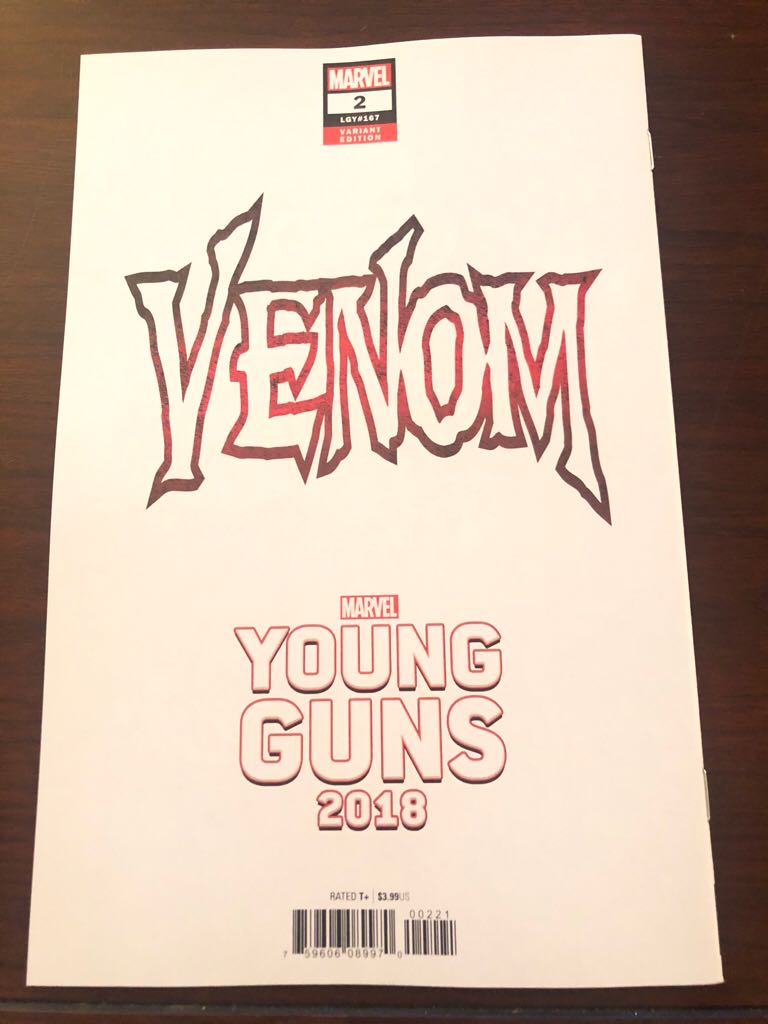Venom 2018 #2B - Marvel (2 - Aug 2018) comic book collectible [Barcode 759606089970] - Main Image 2