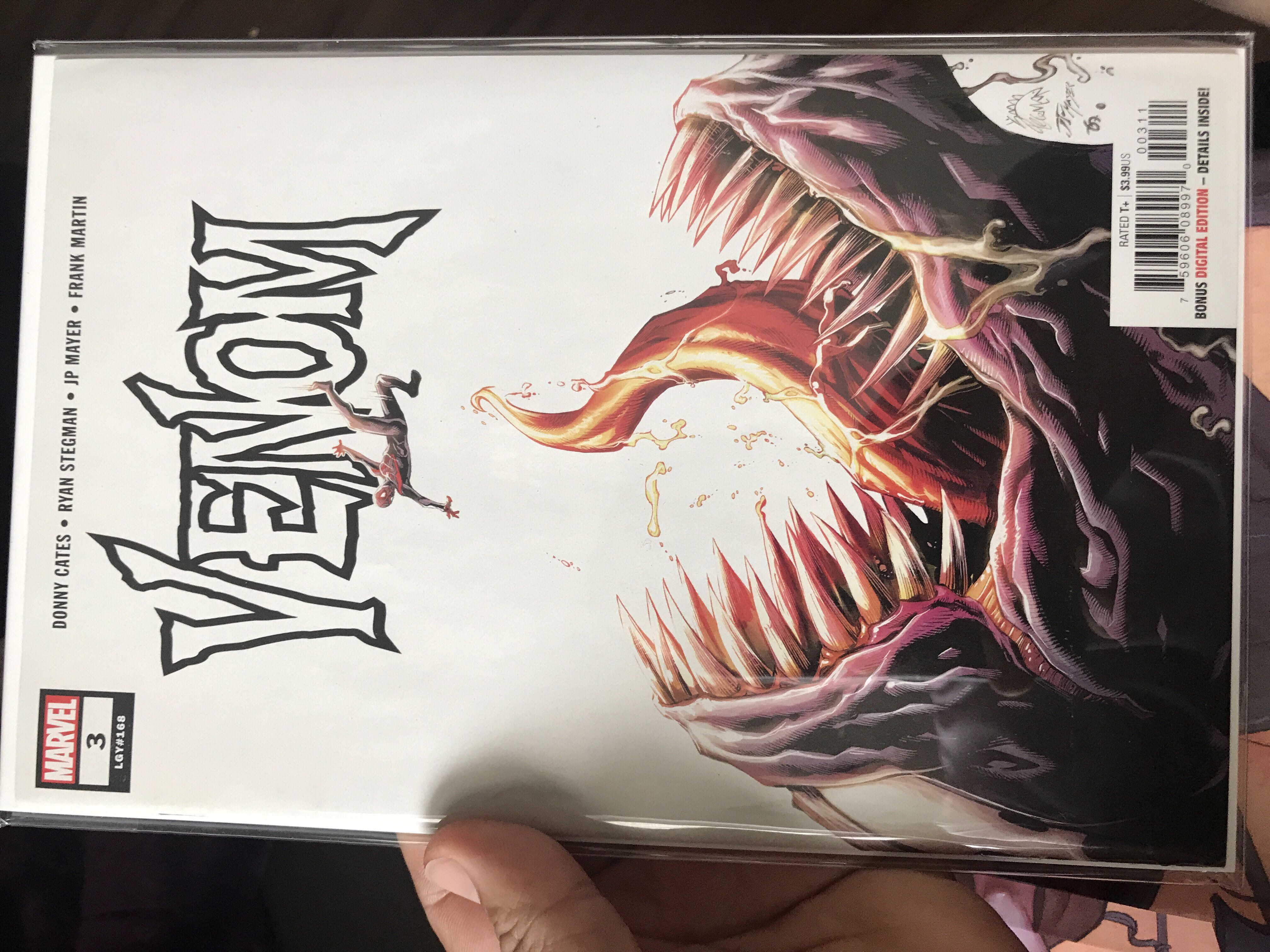Venom Vol. 4 - Marvel Comcs (3 - Jun 2018) comic book collectible [Barcode 75960608997000311] - Main Image 3