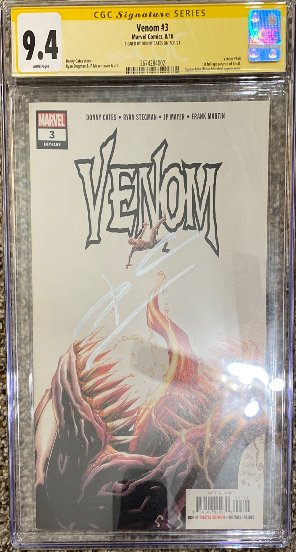 Venom Vol. 4 - Marvel Comcs (3 - Jun 2018) comic book collectible [Barcode 75960608997000311] - Main Image 4