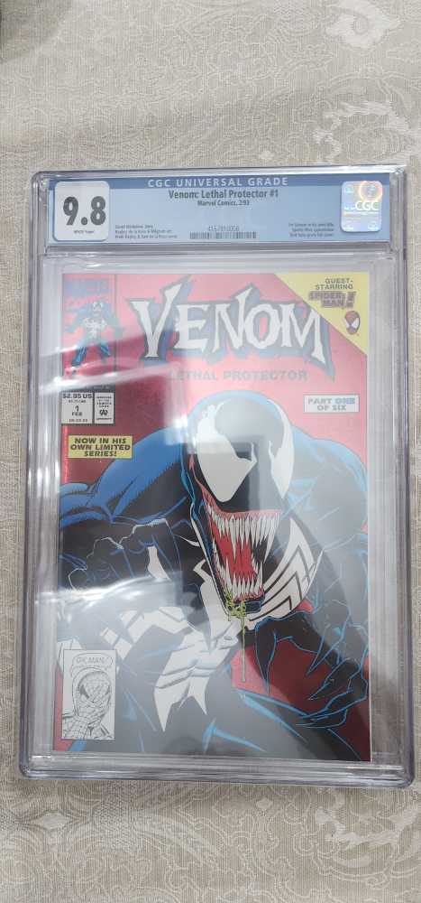 Venom: Lethal Protector - Marvel (1 - Feb 1993) comic book collectible - Main Image 3