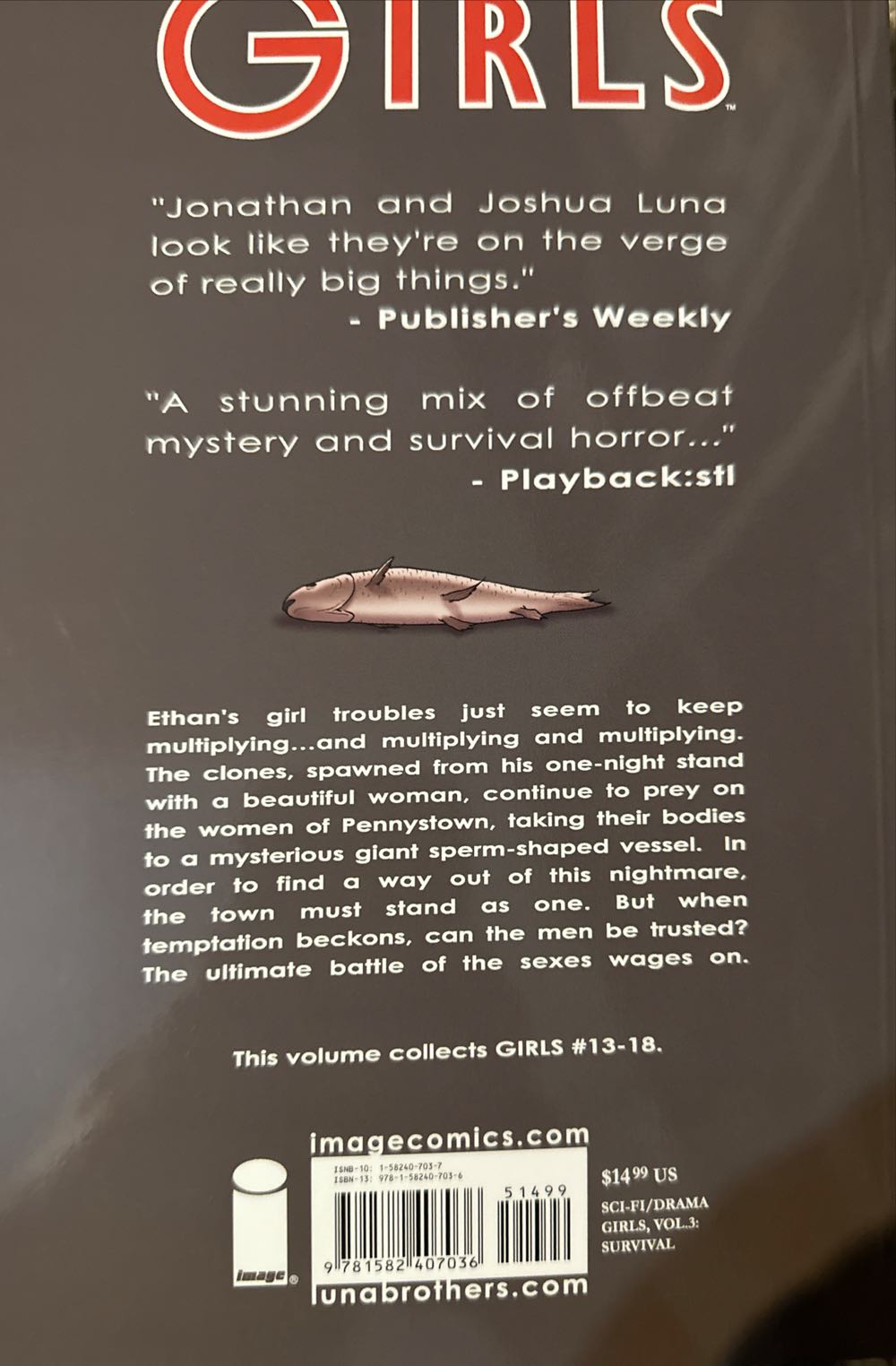 Girls - Image (13-18) comic book collectible [Barcode 9781582407036] - Main Image 2