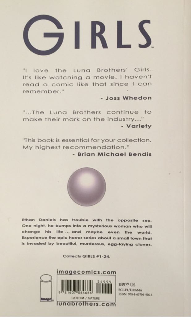 Girls - Image (19) comic book collectible [Barcode 9781607064664] - Main Image 2