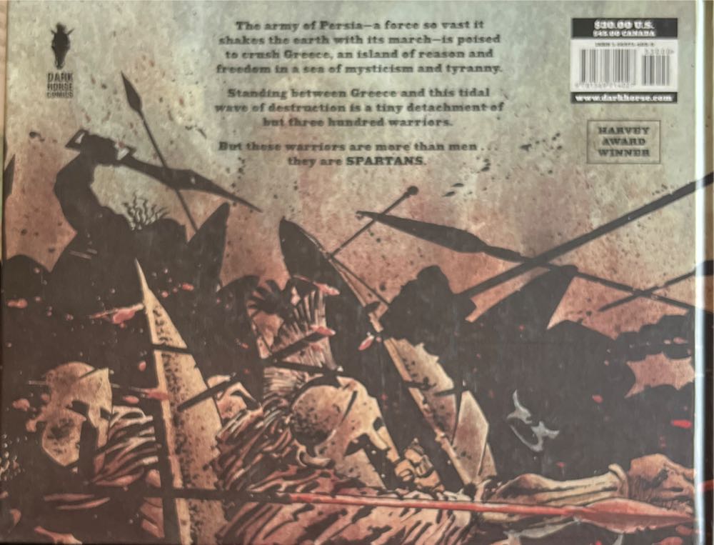 300 - Dark Horse Comics (1) comic book collectible [Barcode 9781569714027] - Main Image 2