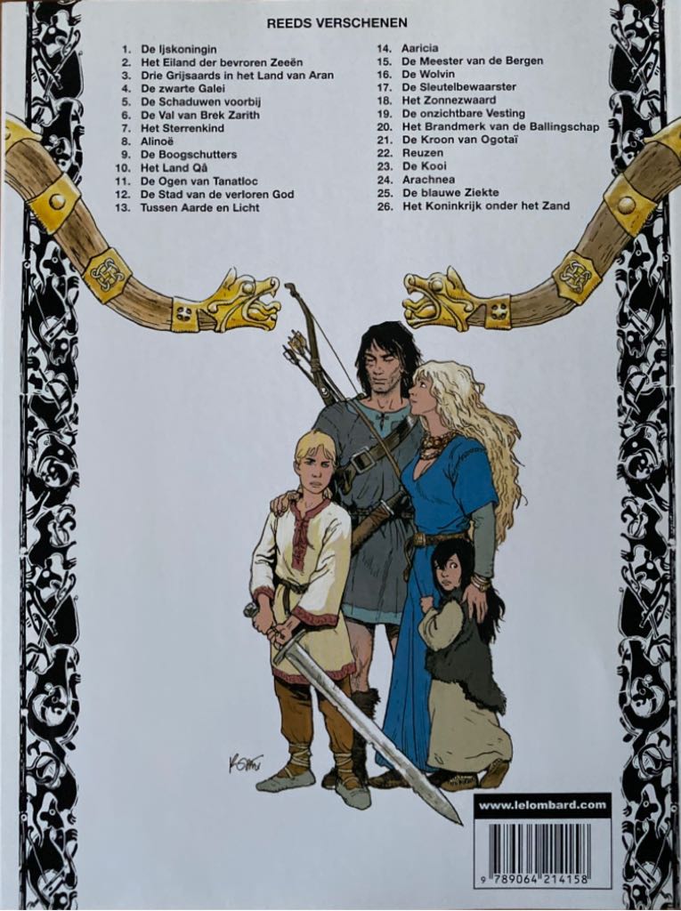 Thorgal 5 - De Schaduwen Voorbij - Le Lombard (5) comic book collectible [Barcode 9789064214158] - Main Image 2