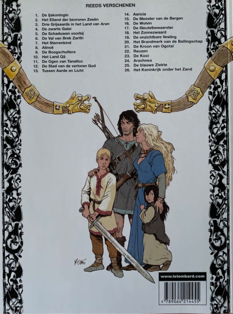 Thorgal - Le Lombard (6) comic book collectible [Barcode 9789064214455] - Main Image 2