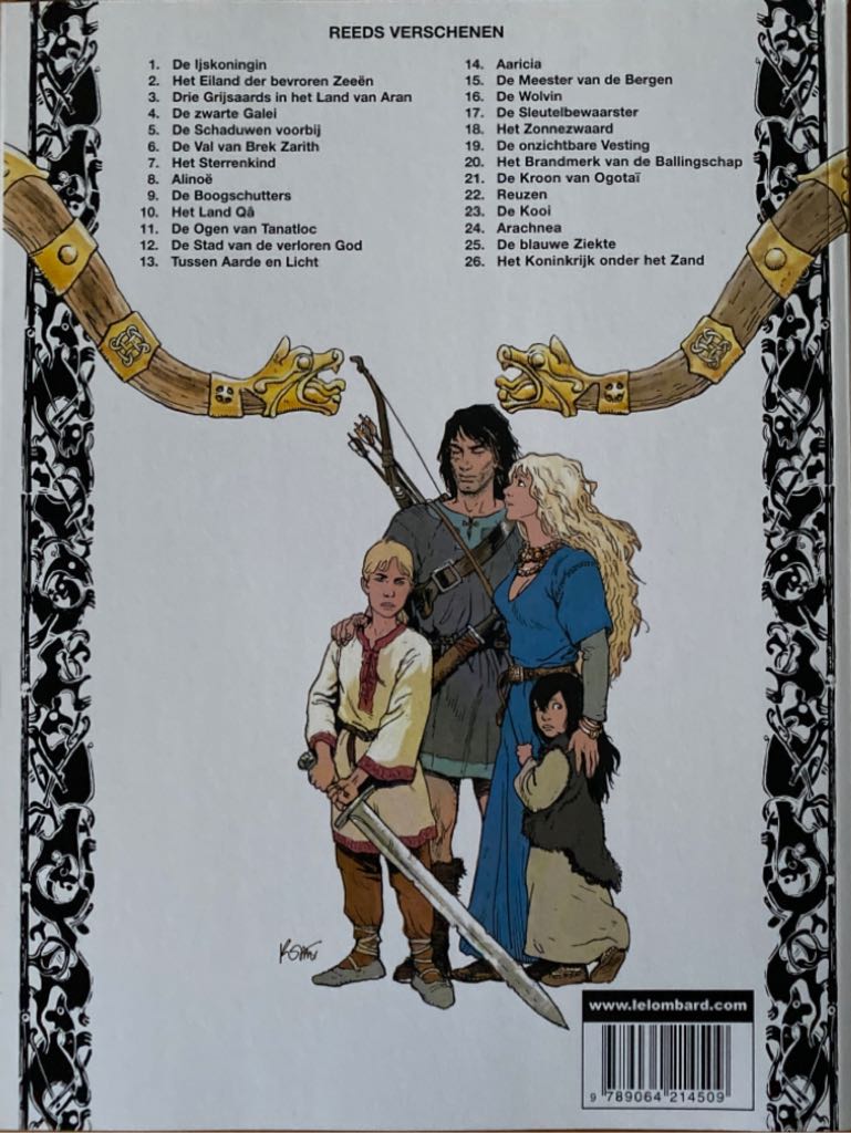 Thorgal 7 - Het Sterrenkind - Le Lombard (7) comic book collectible [Barcode 9789064214509] - Main Image 2