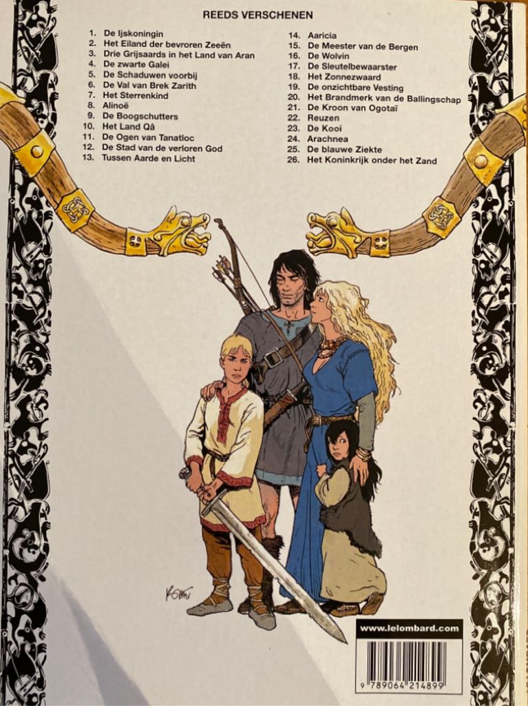 Thorgal 8 - Le Lombard (8) comic book collectible [Barcode 9789064214899] - Main Image 2