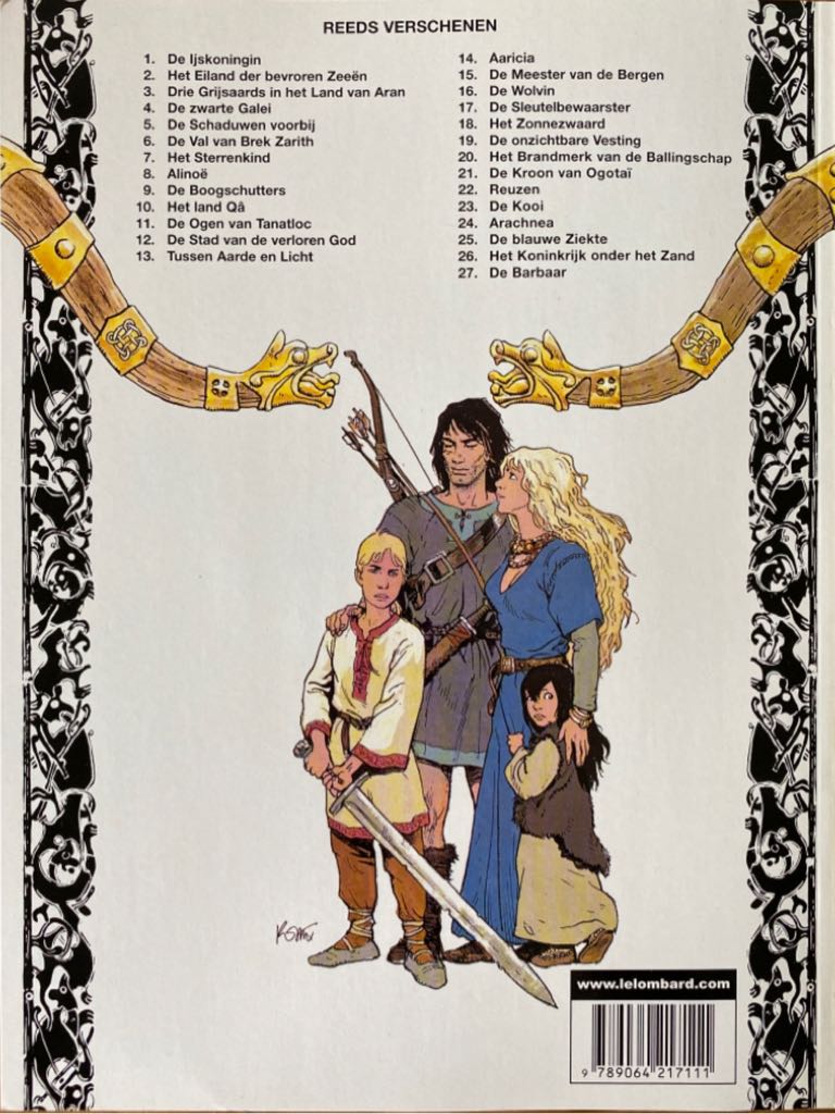 Thorgal - Le Lombard (13) comic book collectible [Barcode 9789064217111] - Main Image 2