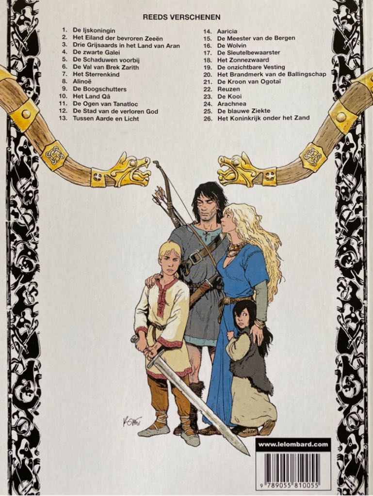 Thorgal - Le Lombard (20) comic book collectible [Barcode 9789055810055] - Main Image 2