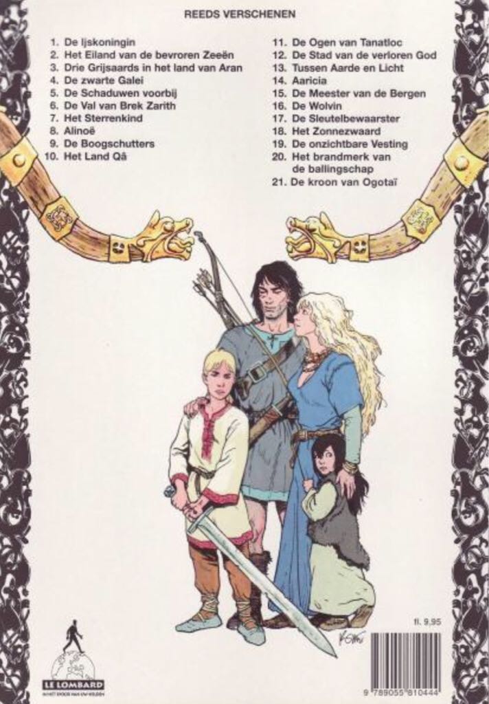 Thorgal - Le Lombard (21) comic book collectible [Barcode 9789055810444] - Main Image 2