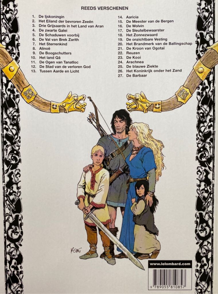 Thorgal - Le Lombard (22) comic book collectible [Barcode 9789055810857] - Main Image 2