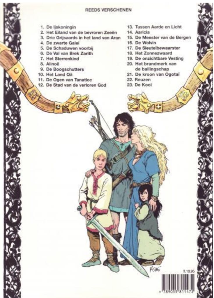 Thorgal - Le Lombard (23 - Jun 1997) comic book collectible [Barcode 9789055811472] - Main Image 2