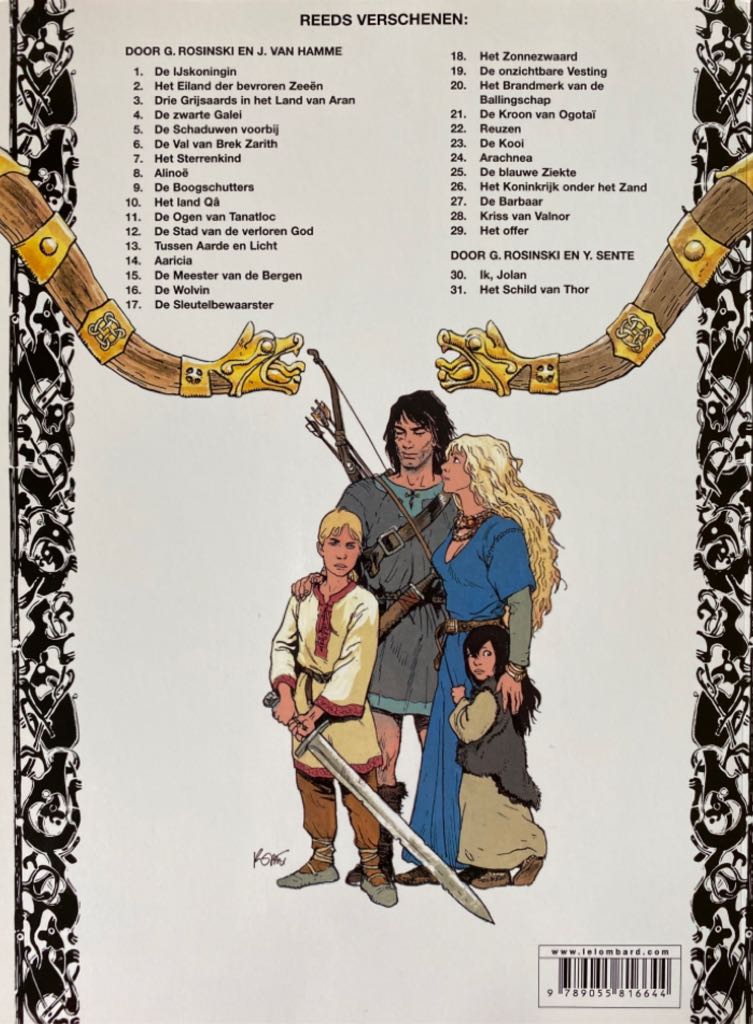 Thorgal - Le Lombard (31) comic book collectible [Barcode 9789055816644] - Main Image 2