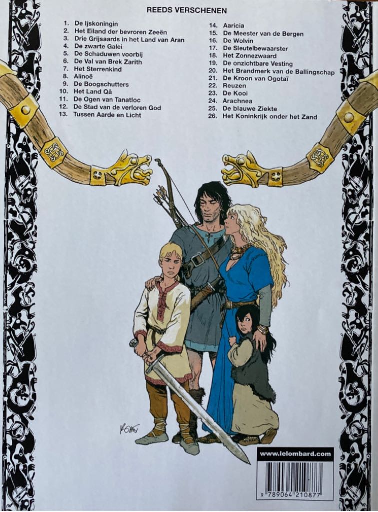 Thorgal 3 - Le Lombard (3) comic book collectible [Barcode 9789064210877] - Main Image 2