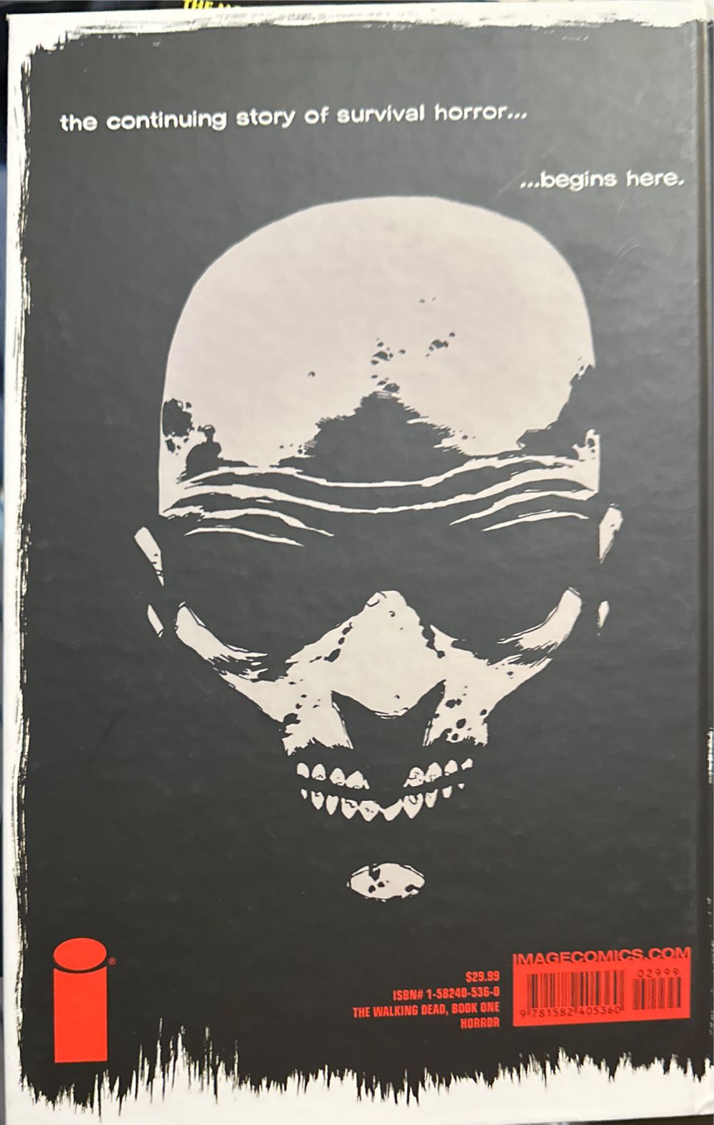 The Walking Dead - Image (1 - Oct 2007) comic book collectible [Barcode 9781582405360] - Main Image 2