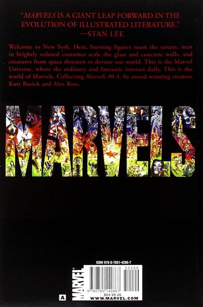 Marvels - Marvel Comics (1-4) comic book collectible [Barcode 9780785142867] - Main Image 2