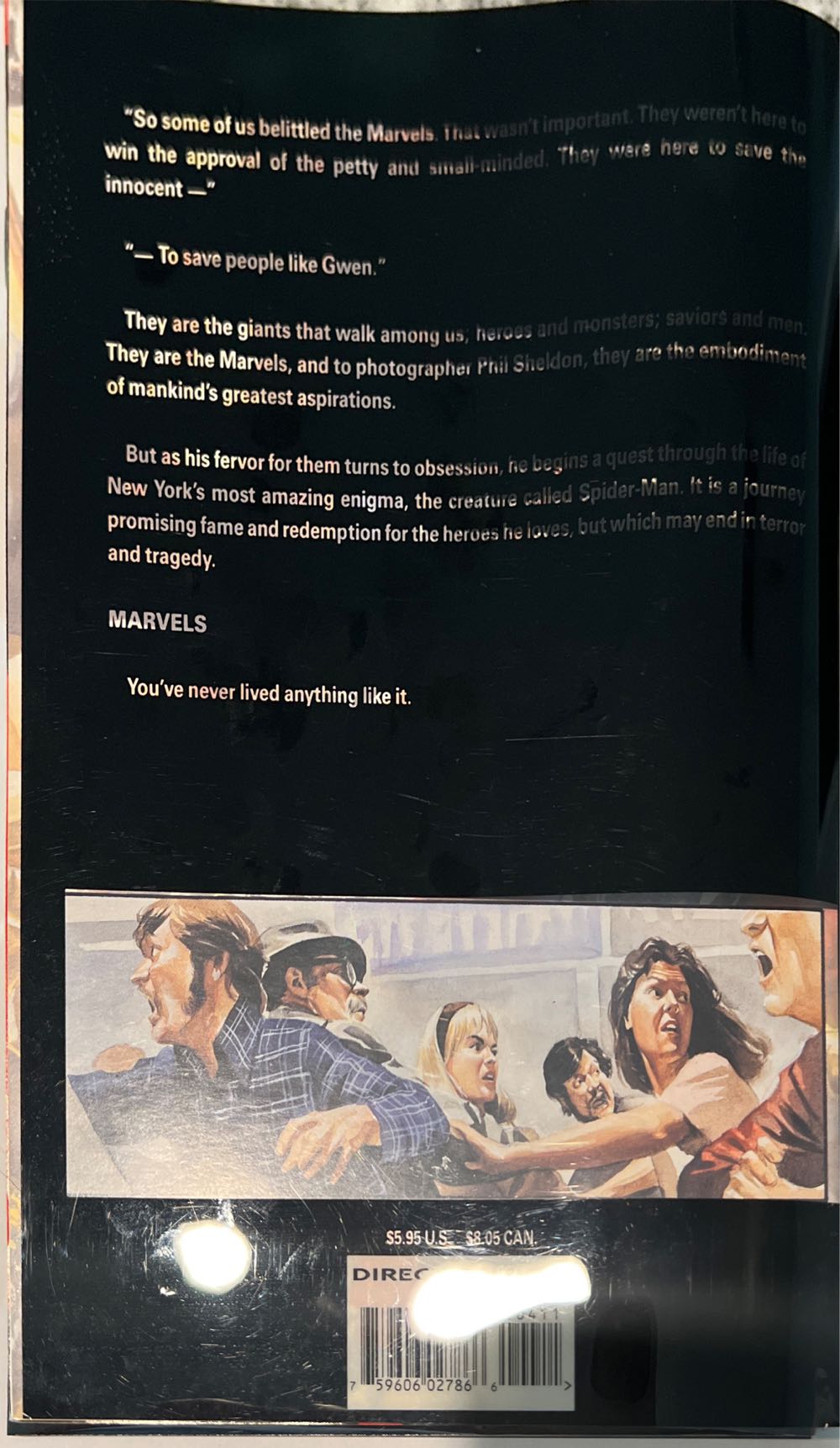 Marvels 4 - Marvel Comics (4 - Apr 1994) comic book collectible [Barcode 75960602786600411] - Main Image 2