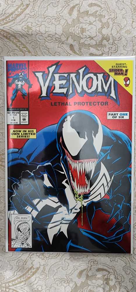 Venom Lethal Protector - Marvel Comics (1 - Feb 1993) comic book collectible - Main Image 3
