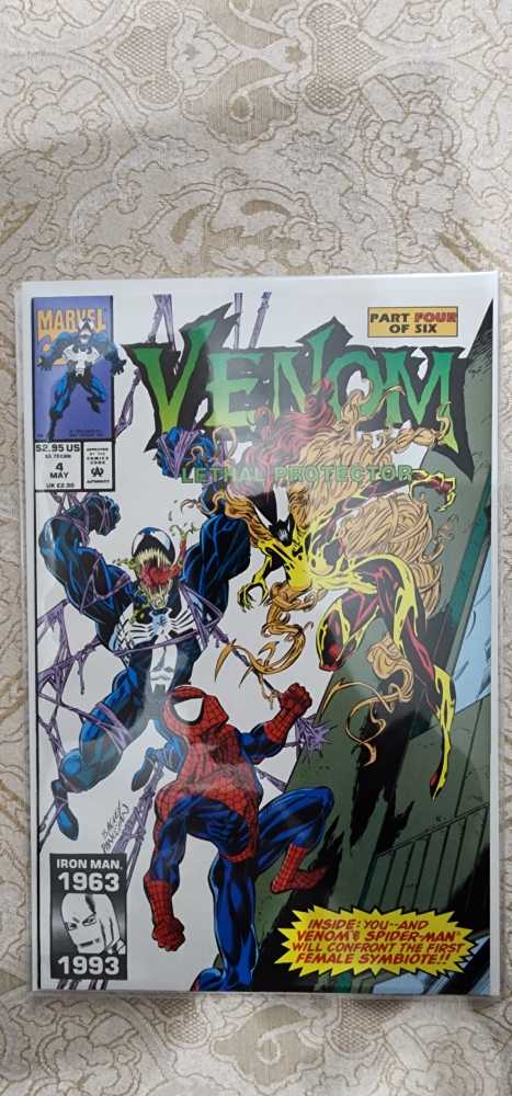 Venom: Lethal Protector - Marvel Comics (4 - 05/1993) comic book collectible [Barcode 759606015467] - Main Image 2