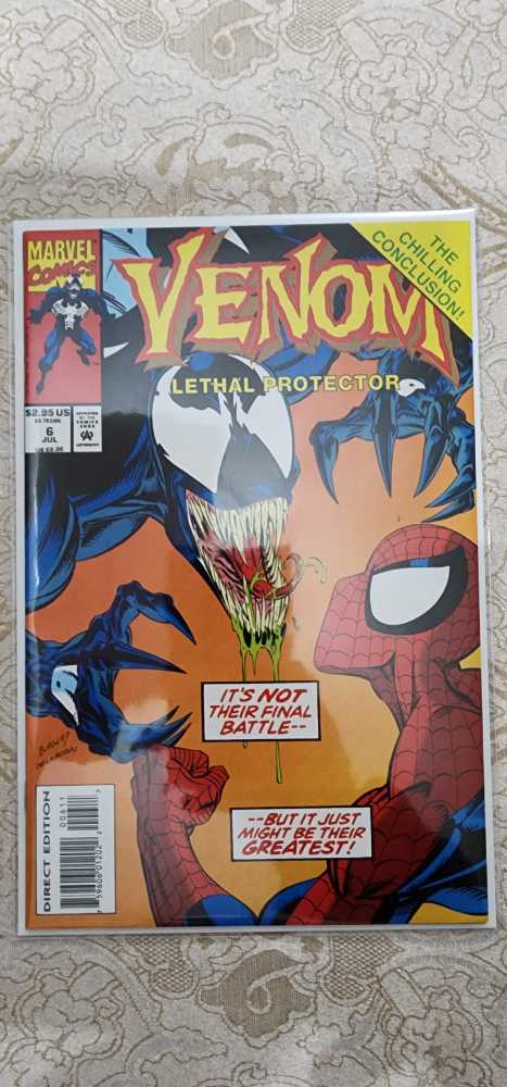 Venom Lethal Protector - Marvel Comics (6 - Jul 1993) comic book collectible - Main Image 2