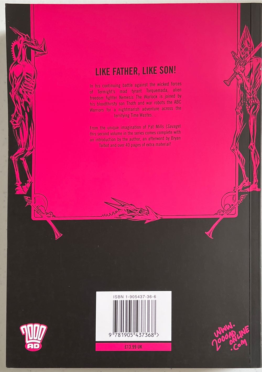 The Complete Nemesis The Warlock Volume 2 - Rebellion (2) comic book collectible [Barcode 9781905437368] - Main Image 2