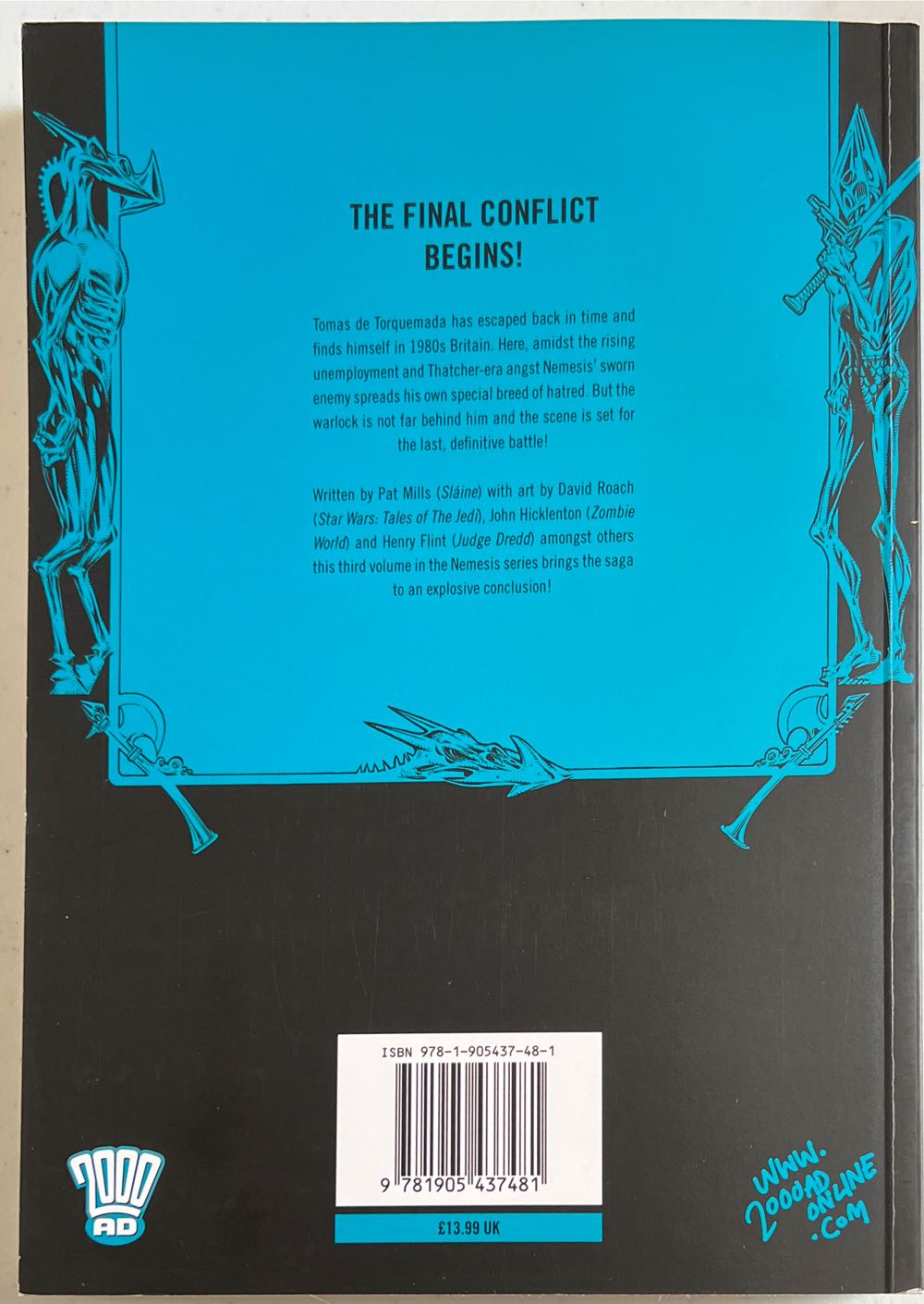 The Complete Nemesis The Warlock Volume 3 - Rebellion (3) comic book collectible [Barcode 9781905437481] - Main Image 2