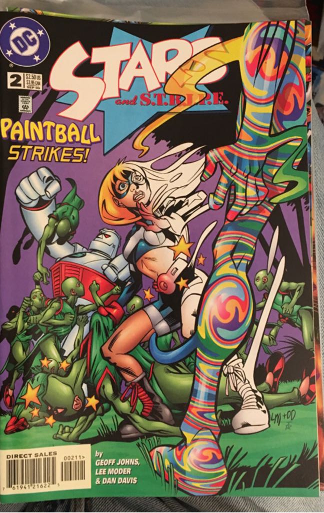 Stars And S.T.R.I.P.E. - DC (2 - Sep 1999) comic book collectible [Barcode 761941216225] - Main Image 1