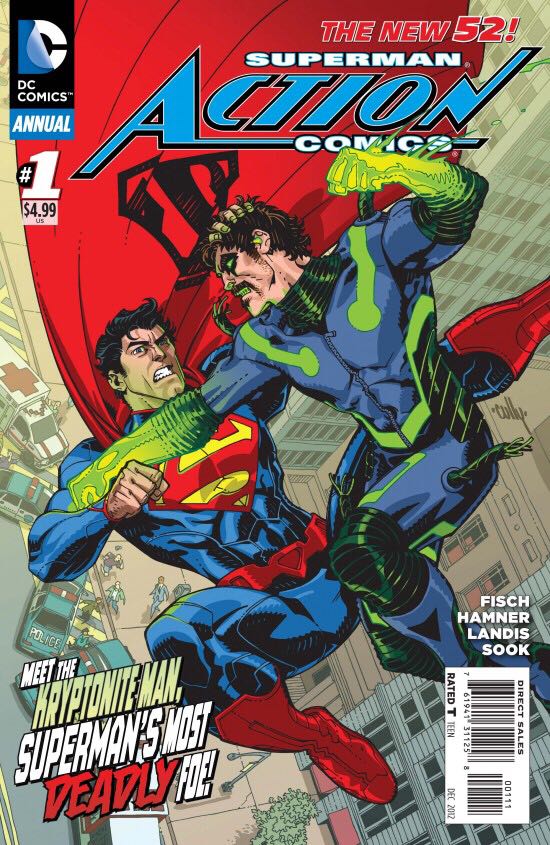 Superman Action Comics - DC Comics (1 - Dec-12) comic book collectible [Barcode 76194131125800111] - Main Image 1