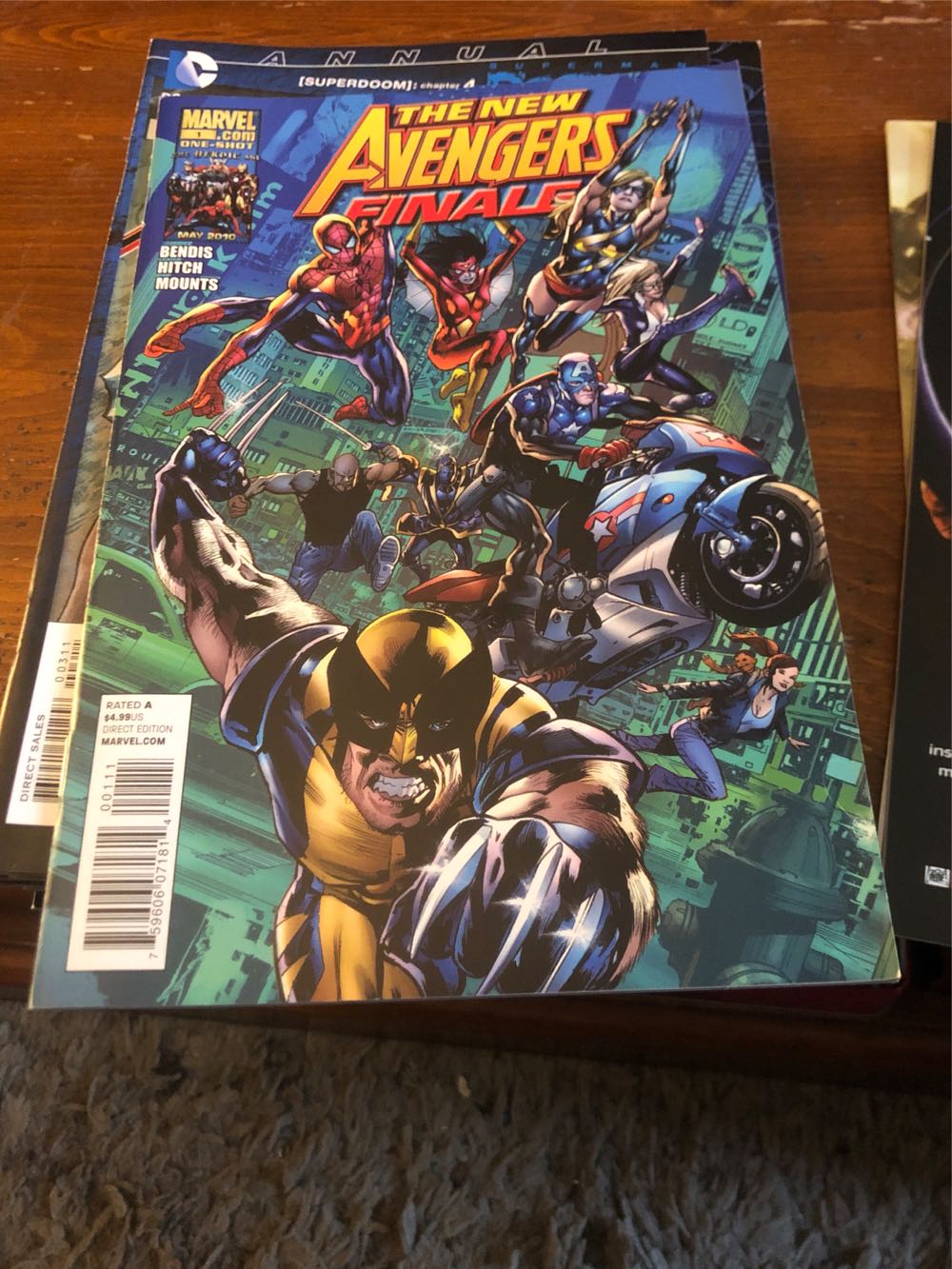 Superman Action Comics - DC Comics (1 - Dec-12) comic book collectible [Barcode 76194131125800111] - Main Image 2