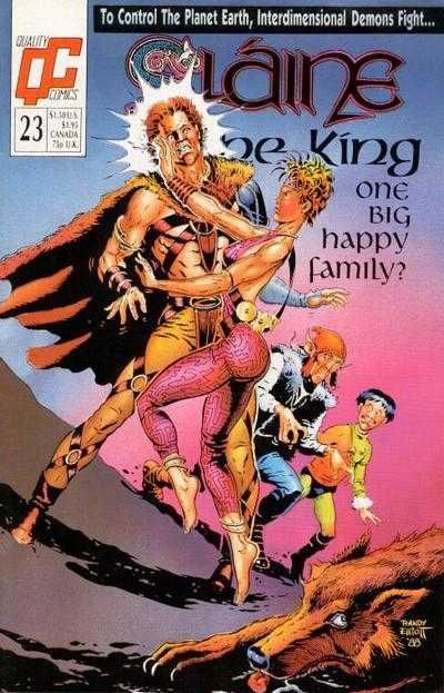 Sláine The King - Quality Comics (23 - Mar 1989) comic book collectible - Main Image 1