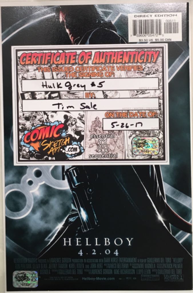 Hulk: Gray - Marvel Comics (5 - Mar 2004) comic book collectible [Barcode 759606054725] - Main Image 2