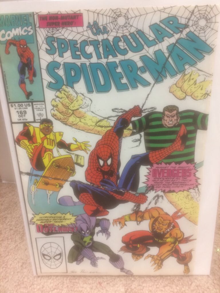 Spectacular spiderman  (169) comic book collectible [Barcode 759606021994] - Main Image 1