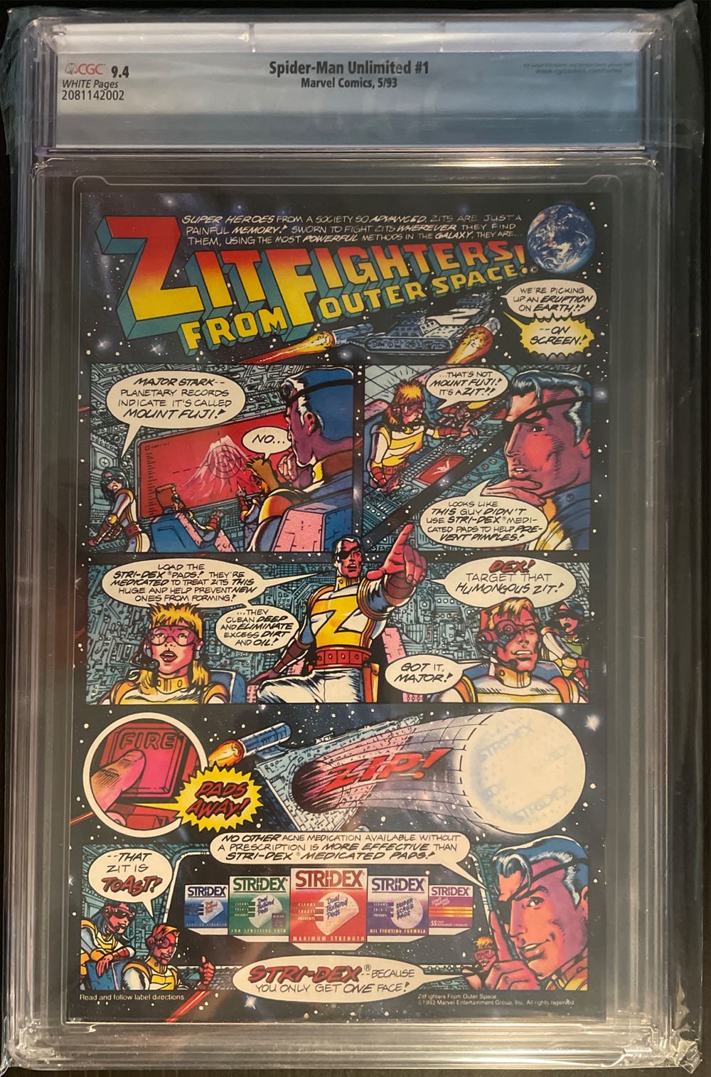 Spider-man Unlimited - Marvel Comics (1 - May 1993) comic book collectible [Barcode 07148601372332] - Main Image 3