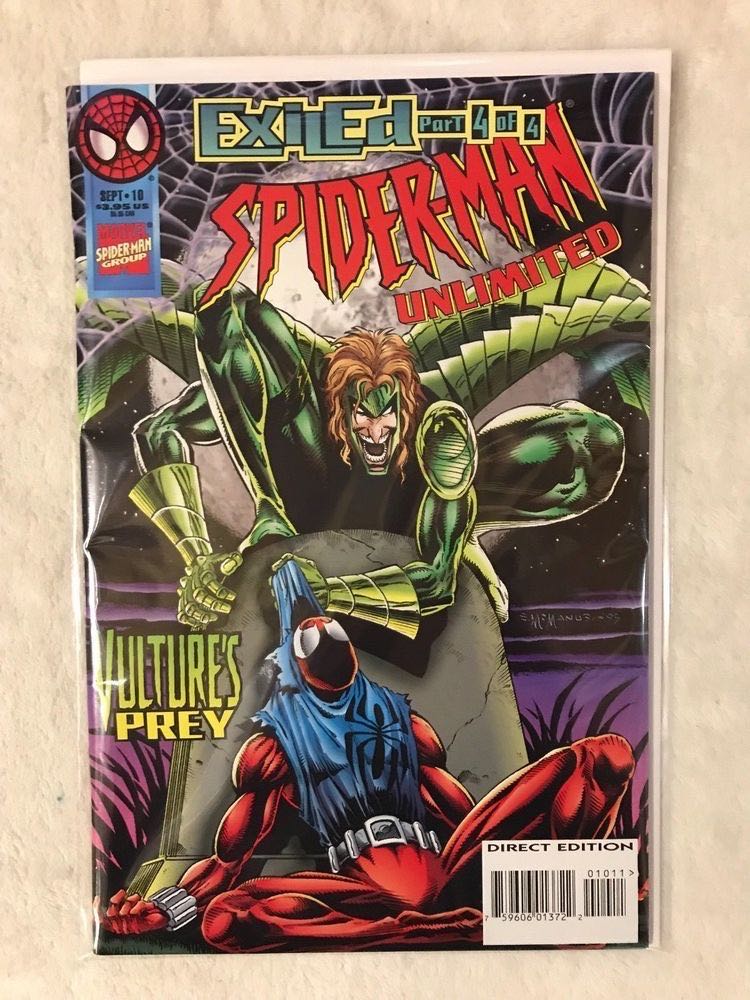 Spider-Man Unlimited - Marvel Comics (10 - Sep 1995) comic book collectible [Barcode 75960601372201011] - Main Image 2
