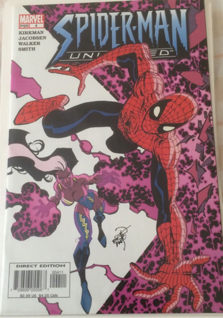 Spider-Man Unlimited - Marvel Comics (4 - 09/2004) comic book collectible [Barcode 75960605506700411] - Main Image 1