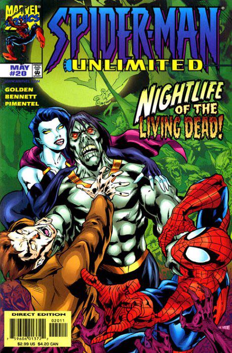 Spider-Man Unlimited - Marvel Comics (20 - May 1998) comic book collectible [Barcode 75960601372202011] - Main Image 1