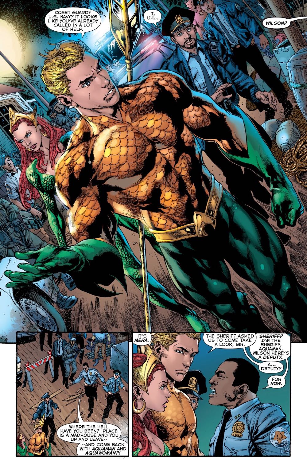 Aquaman Vol. 7 - DC Comics (2 - Dec 2011) comic book collectible [Barcode 761941304977] - Main Image 3