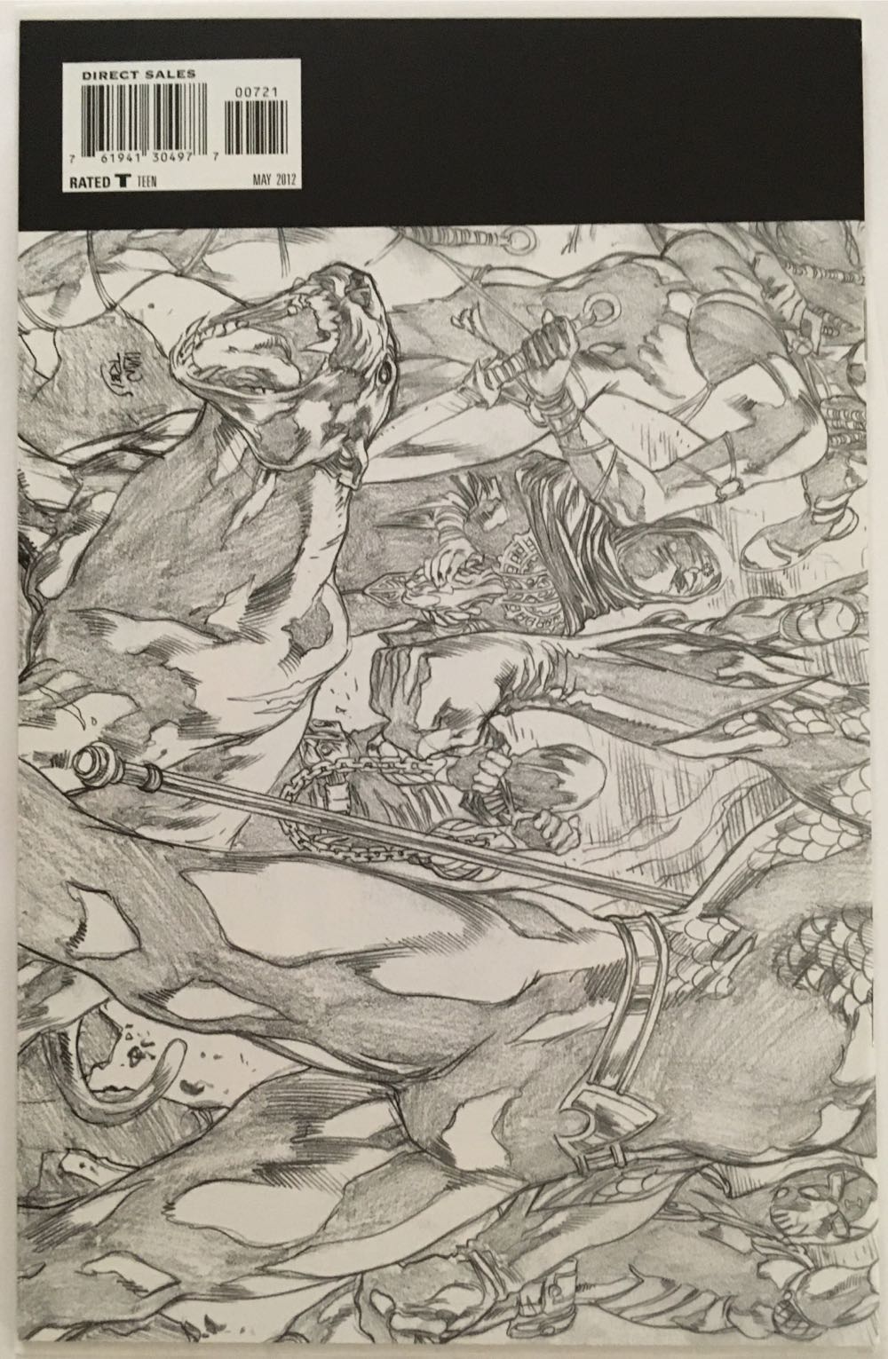 Aquaman (2011) - DC (Detective Comics) (7 - 05/2012) comic book collectible [Barcode 761941304977] - Main Image 2