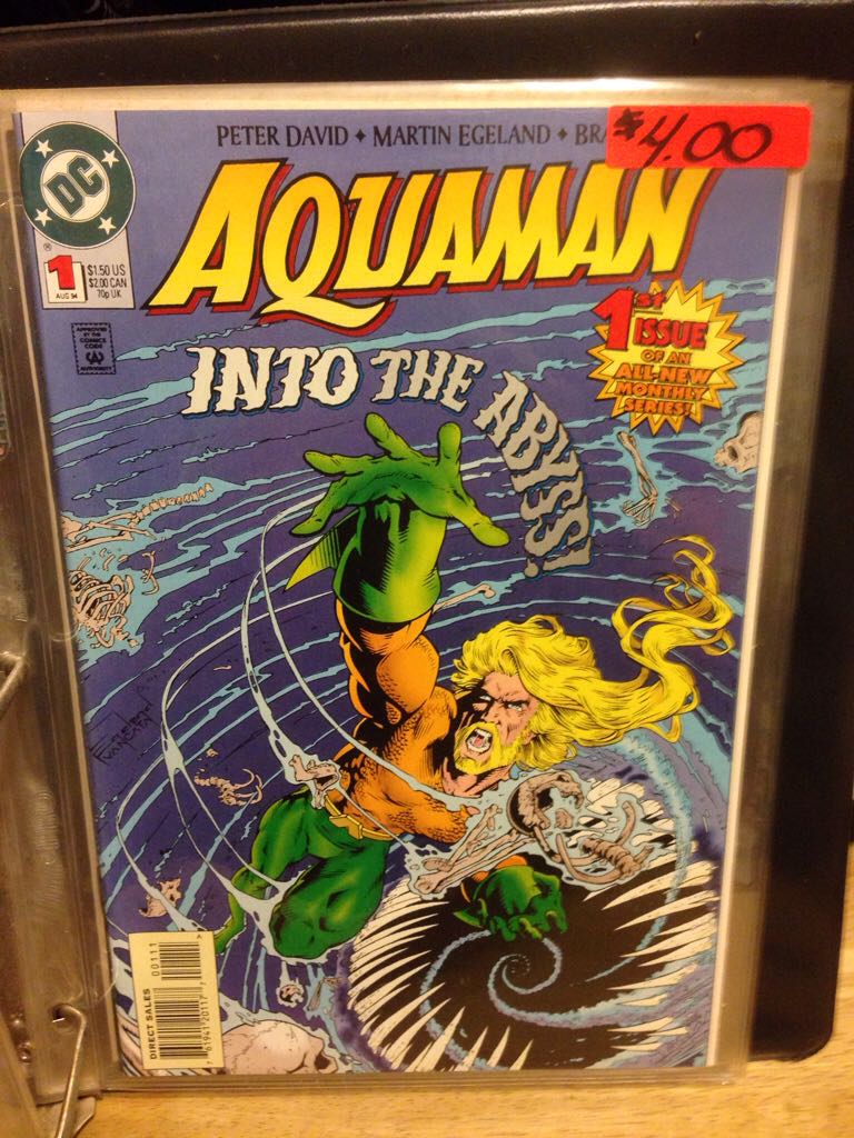 Aquaman - DC (Detective Comics) (1 - Aug 1994) comic book collectible [Barcode 761941201177] - Main Image 2