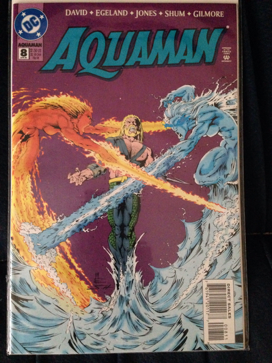 Aquaman - DC (8 - Apr 1995) comic book collectible [Barcode 761941201177] - Main Image 1