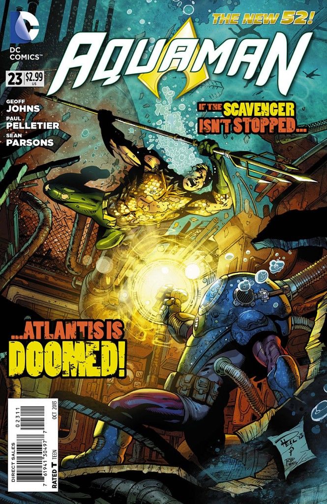 Aquaman (New 52) - DC Comics (23) comic book collectible [Barcode 761941201177] - Main Image 1
