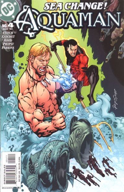 Aquaman - DC (4 - May 2003) comic book collectible [Barcode 761941235325] - Main Image 1