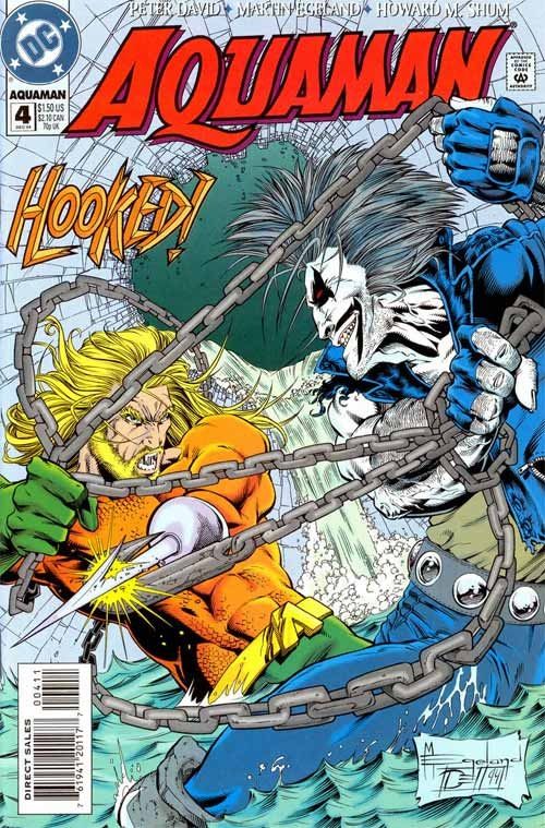 Aquaman (1994) - DC (Detective Comics) (4 - Dec 1994) comic book collectible [Barcode 761941201177] - Main Image 1