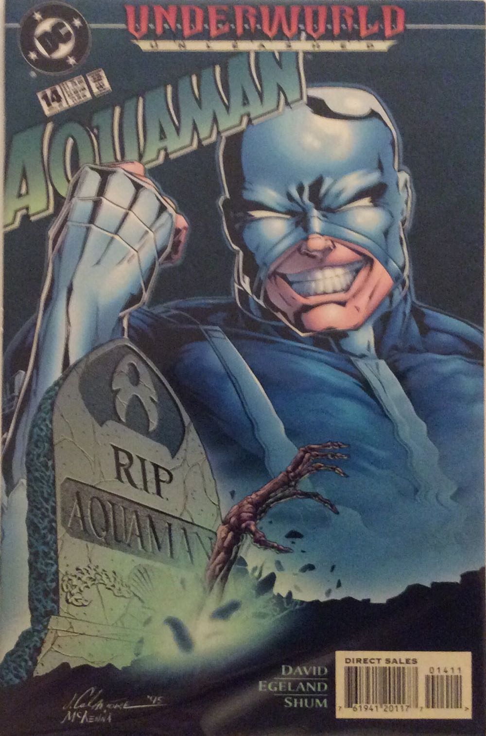 Aquaman (1994) - DC (Detective Comics) (14 - 11/1995) comic book collectible [Barcode 761941201177] - Main Image 2