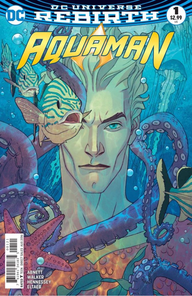 Aquaman - DC Comics (1 - Aug 2016) comic book collectible - Main Image 2